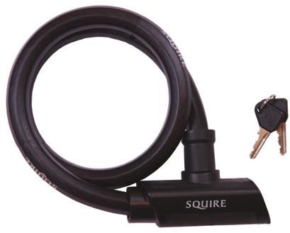 Squire Mako Plus Cable Lock -  Sold Secure Bronze