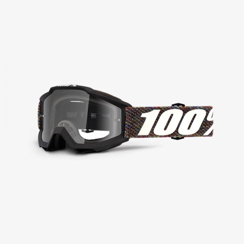 100% Accuri Youth Anti-Fog Clear Lens MTB Goggles
