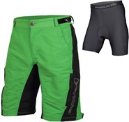Endura SingleTrack II Baggy Cycling Shorts With Liner Shorts SS16
