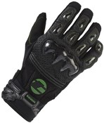 Tenn Leather and Carbon MTB Knuckle Long Finger Cycling Gloves