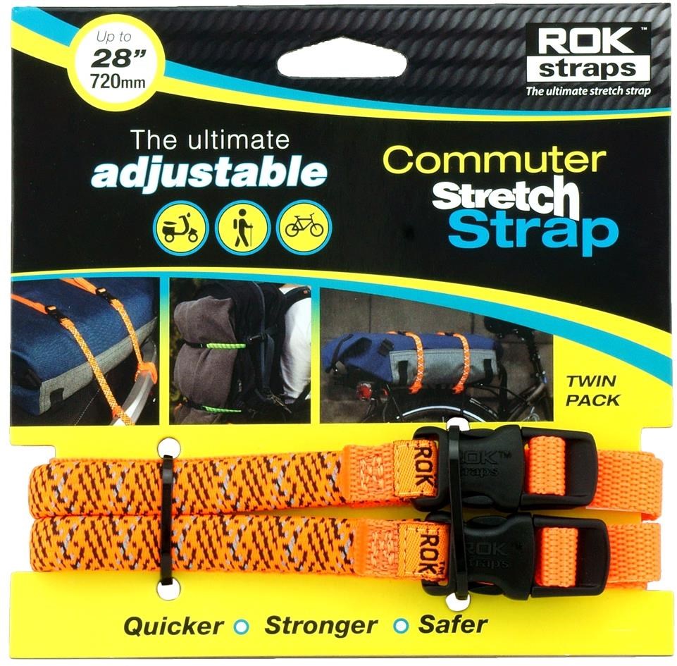 Rok Straps Commuter Adjustable Reflective Stretch Strap