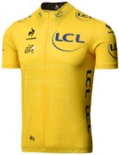 Le Coq Sportif Tour de France Yellow Leaders Short Sleeve Cycling Jersey 2015