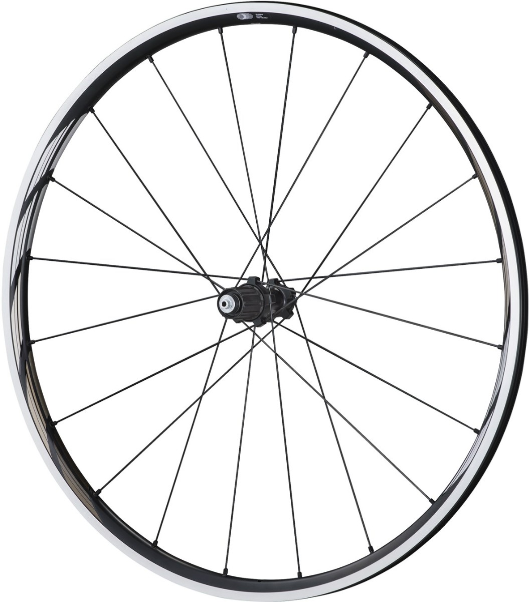 Shimano WH-RS610-TL Wheel - Tubeless Ready Clincher 24 mm - 11-Speed - Black - Rear