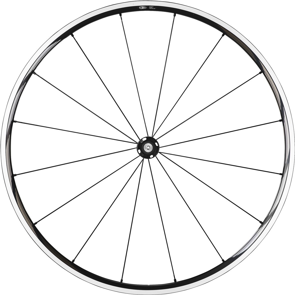 Shimano WH-RS610-TL Wheel - Tubeless Ready Clincher 24 mm - Black - Front
