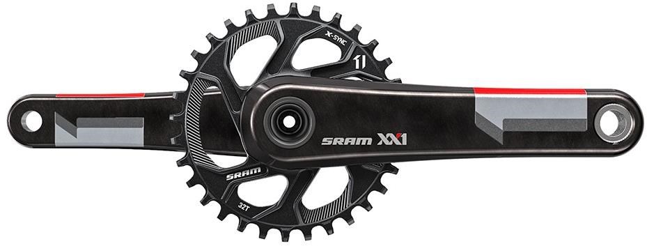SRAM XX1 Crank - BB30 - 1x11 - Q-Factor Includes 32T Direct Mount Chainring (BB30 - Cups NOT inc.)
