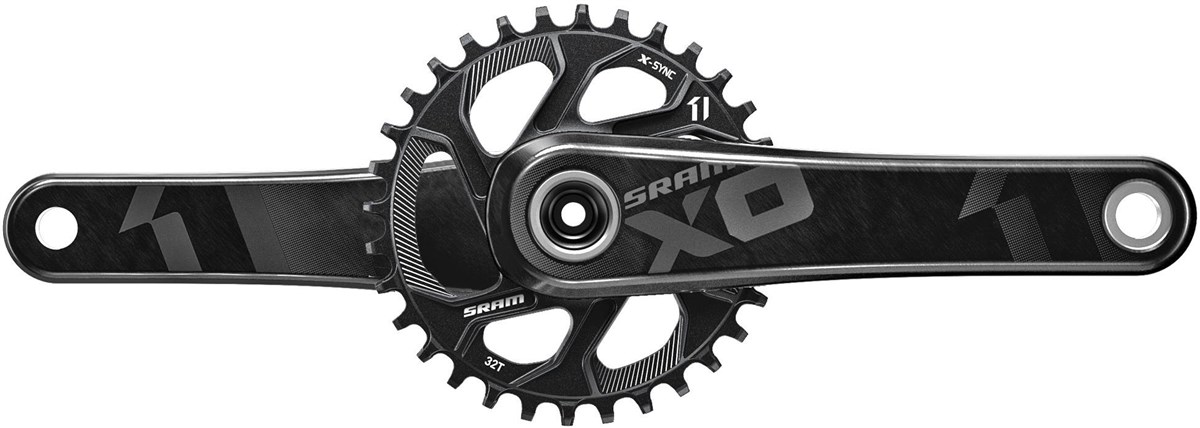 SRAM X01 Crank - BB30 - 1X11 - Includes 32T Direct Mount Chainring (BB30 Cups NOT included)