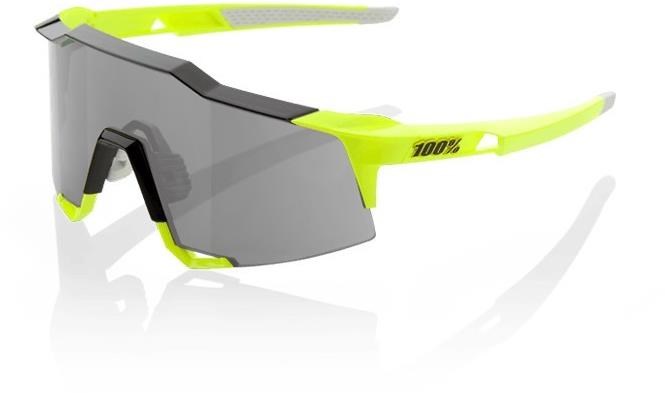 100% SpeedCraft Long Lens Sport Sunglasses - Smoke Lens