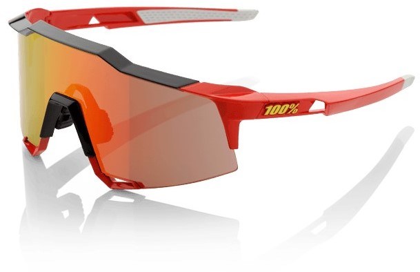 100% SpeedCraft Sport Long Lens Sunglasses -  Mirror Lens
