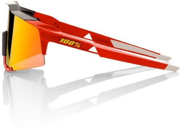 100% SpeedCraft Sport Long Lens Sunglasses -  Mirror Lens