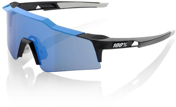 100% SpeedCraft Short Lens Sport Sunglasses - Mirror Lens