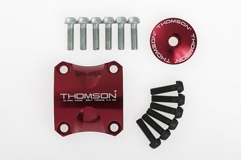 Thomson X4 Clamp & Top Cap Coloured Sets