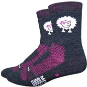 DeFeet Woolie Boolie Baaad Sheep Socks with 4"  Cuff