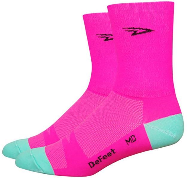 DeFeet Aireator 5" D Logo Hi-Vis Socks