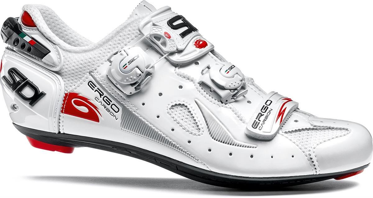 SIDI Ergo 4 Carbon Comp Lucido Road Cycling Shoes