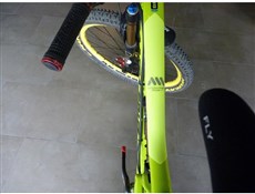 All Mountain Style XL Honeycomb Frame Guard - Neon