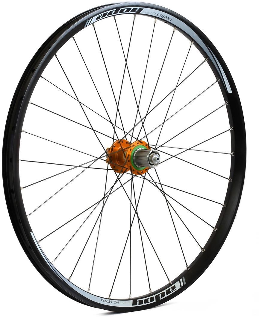 Hope Tech DH - Pro 4 27.5" Rear Wheel - Orange - 32H