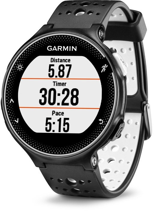 Garmin Forerunner 230 GPS Fitness Watch With Premium Soft-Strap HRM