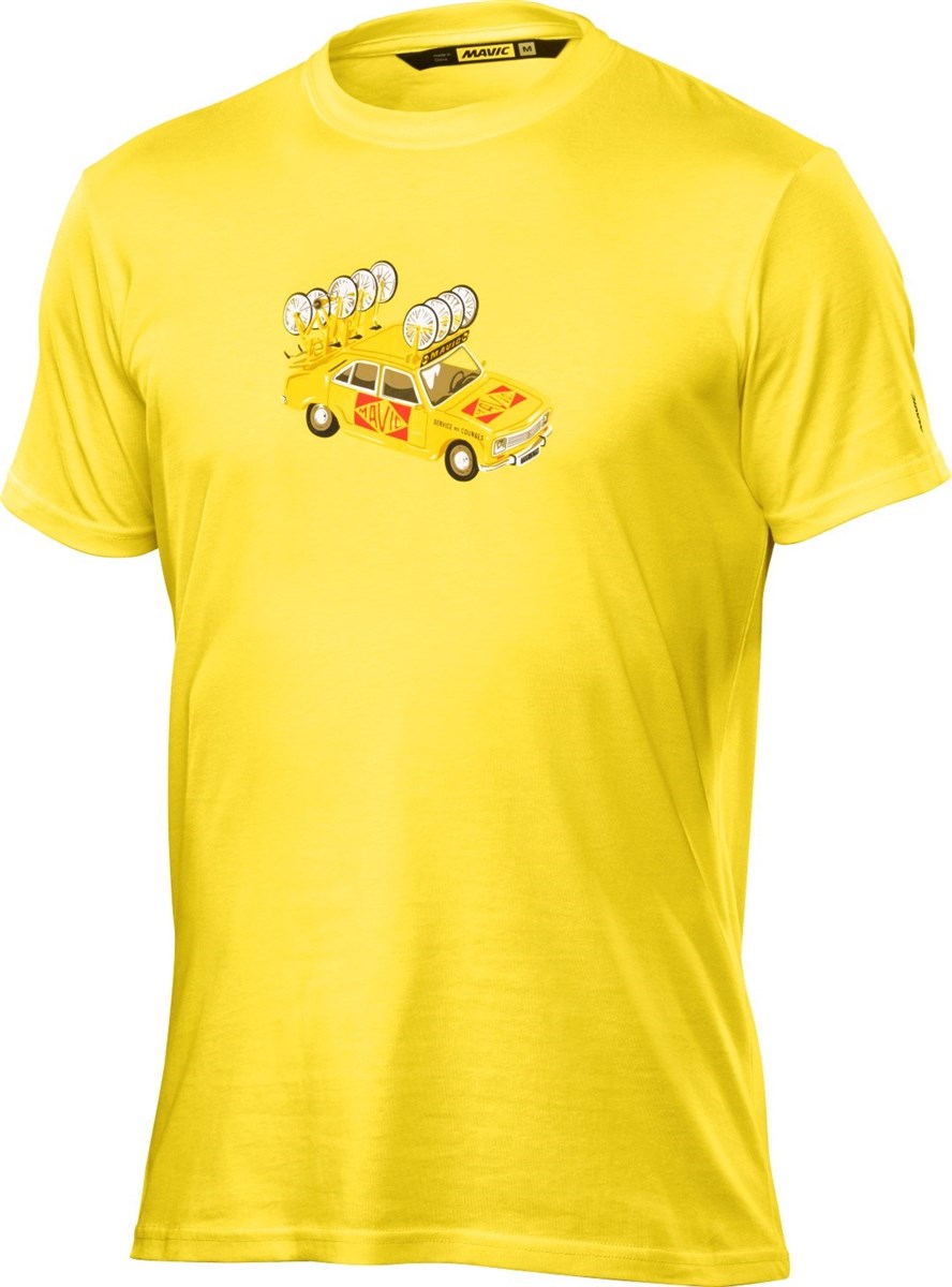 Mavic Yellow Car T-Shirt SS16