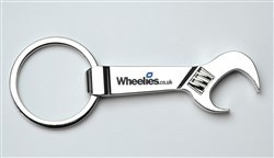 Wheelies.co.uk Spanner Keyring Bottle Opener