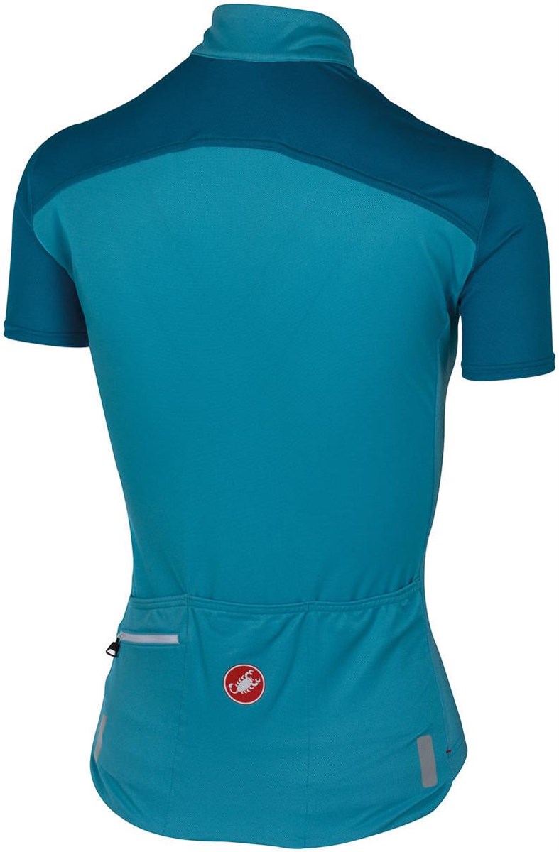 Castelli Ispirata FZ Womens Short Sleeve Cycling Jersey With Full Zip SS16