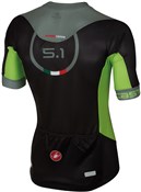 Castelli Aero Race 5.1 FZ Short Sleeve Cycling Jersey With Full Zip SS16