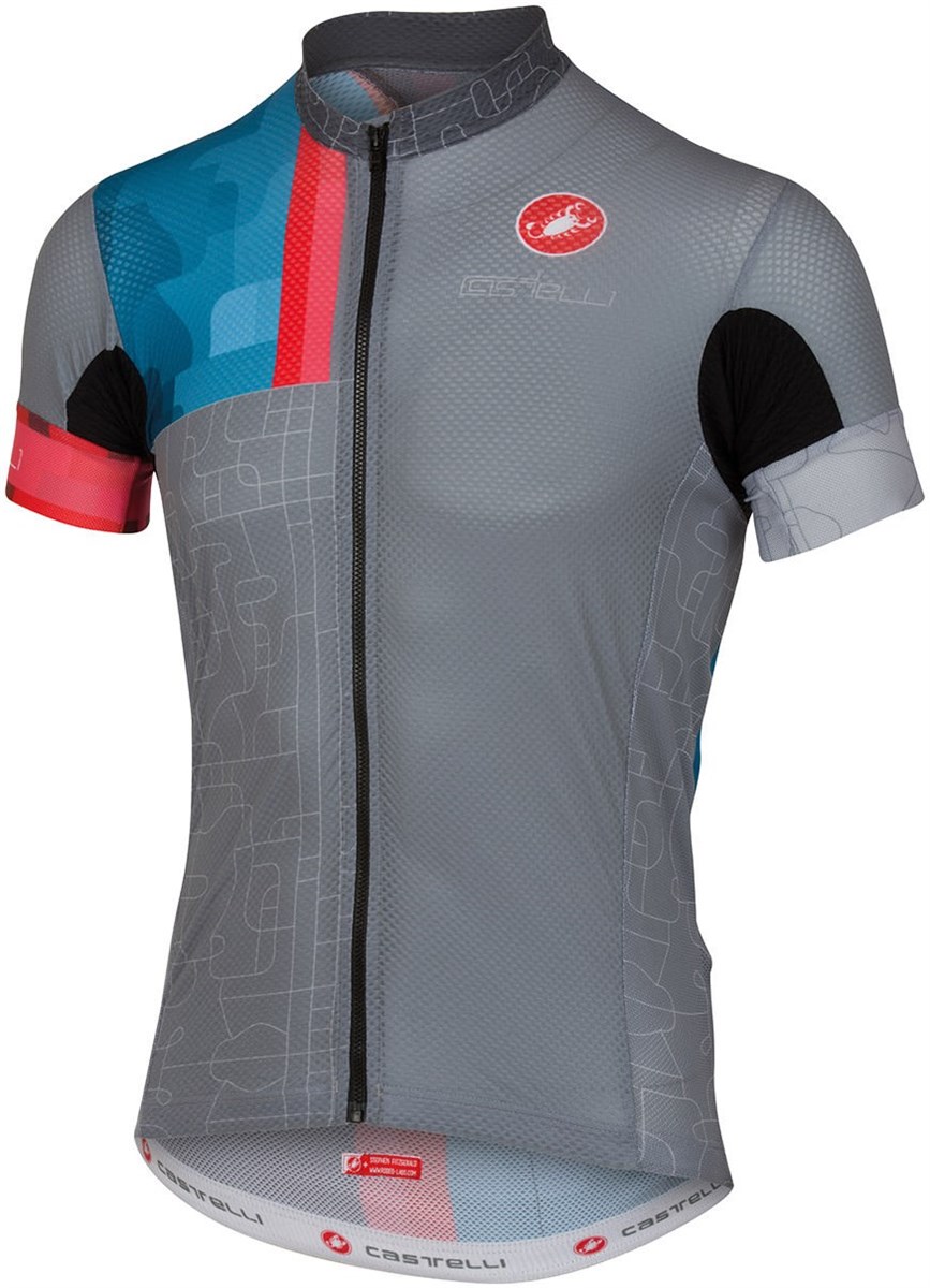 Castelli Rodeo Short Sleeve Cycling Jersey With Full Zip SS16