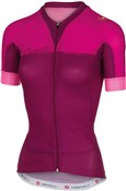 Castelli Aero Race FZ Womens Short Sleeve Cycling Jersey With Full Zip SS16