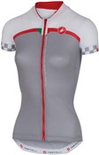Castelli Duello Womens Short Sleeve Cycling Jersey With Full Zip SS16