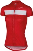 Castelli Sentimento FZ Womens Short Sleeve Cycling Jersey SS17