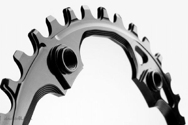 absoluteBLACK Sram 94BCD Oval Chainring N/W - Integrated Threads