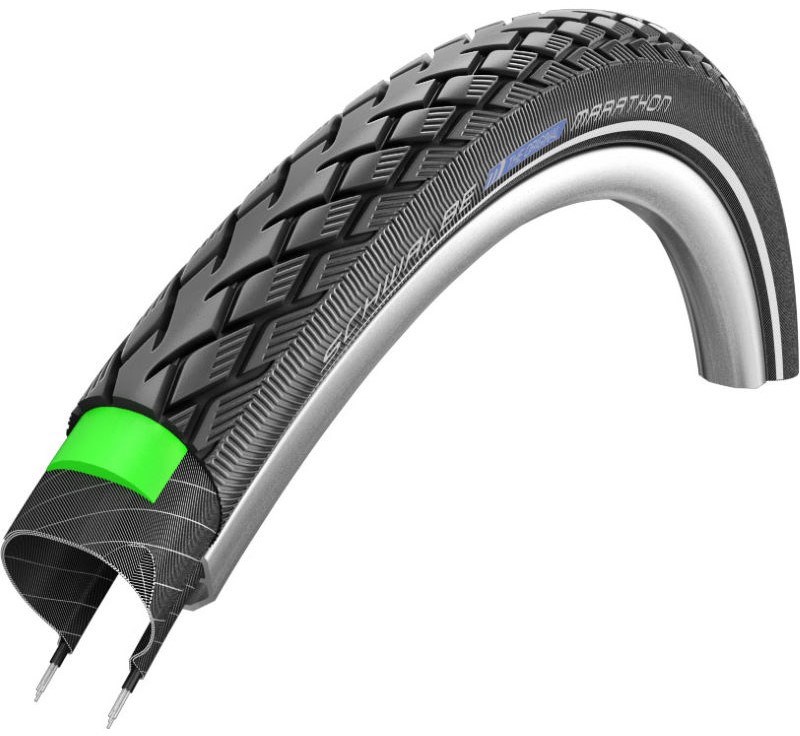 Schwalbe Marathon Reflective GreenGuard Wired 27.5" E-Bike Tyre