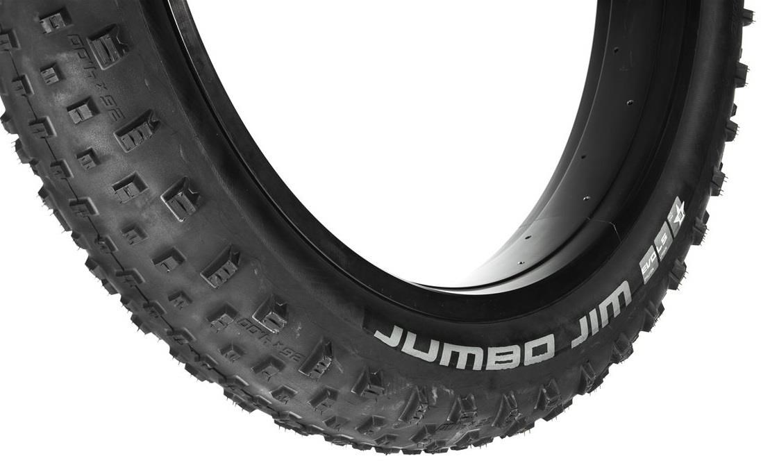 Schwalbe Jumbo Jim SnakeSkin Tubeless Easy PaceStar Evo Folding 26" MTB Fat Bike Tyre