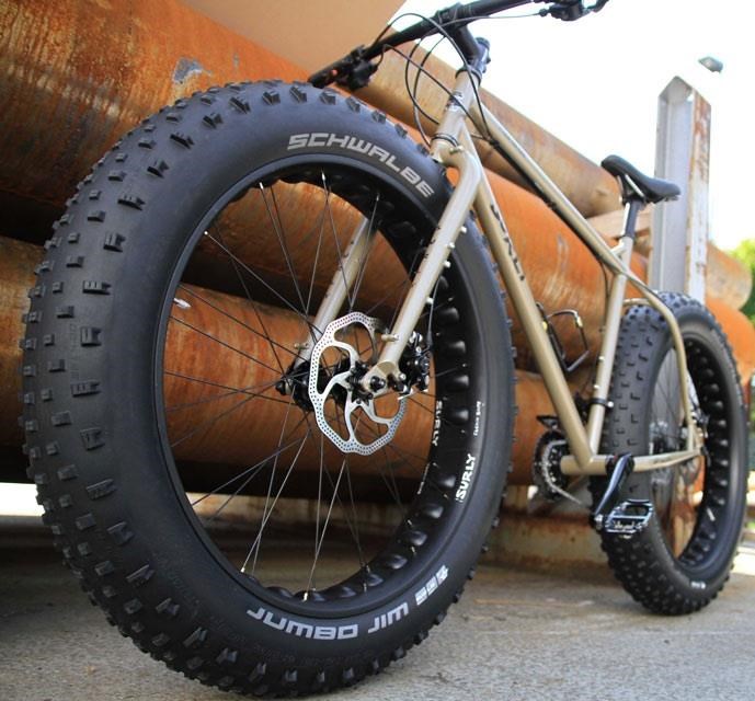 Schwalbe Jumbo Jim SnakeSkin Tubeless Easy PaceStar Evo Folding 26" MTB Fat Bike Tyre
