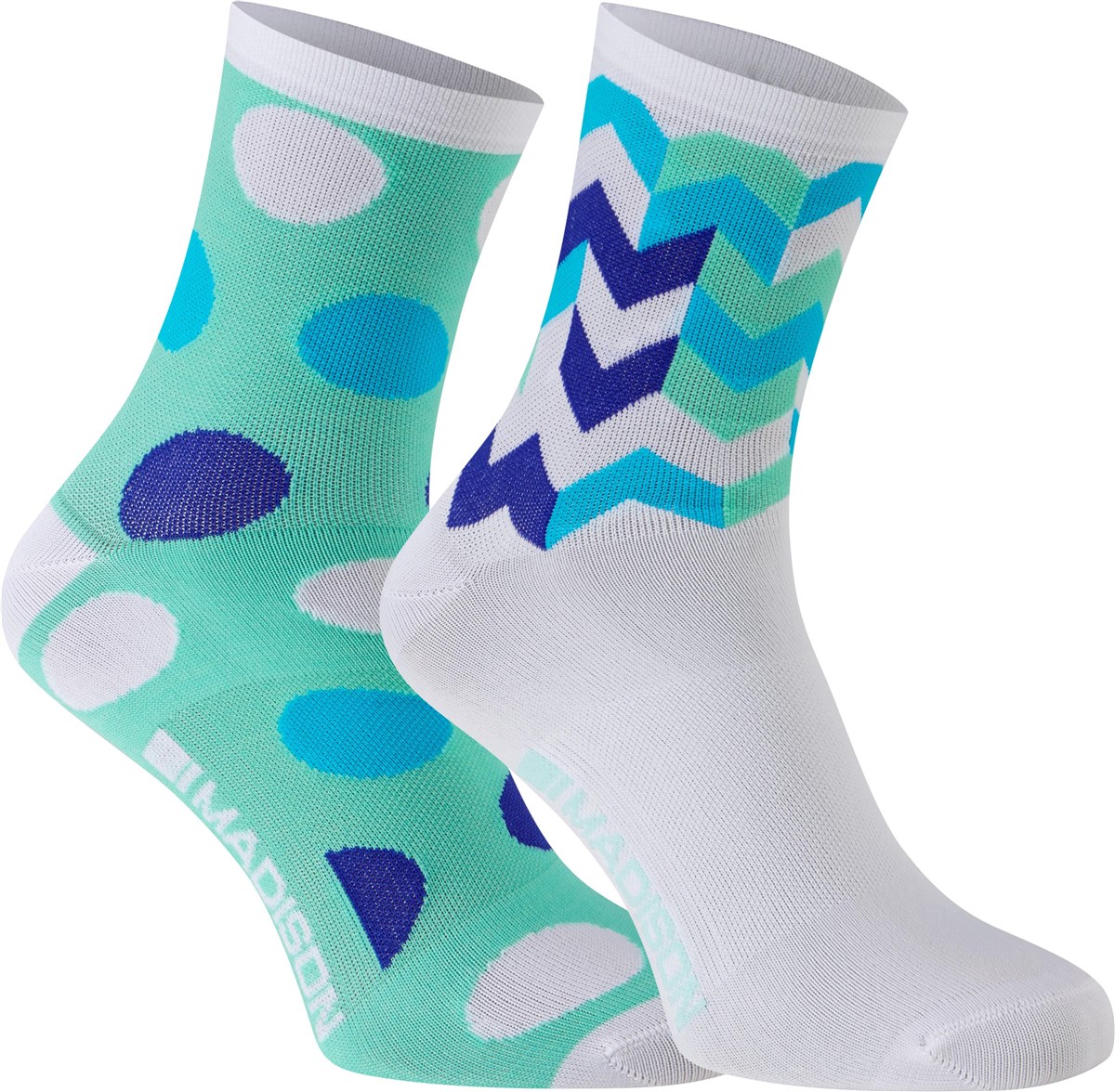 Madison Sportive Womens Mid Socks - Pack of 2