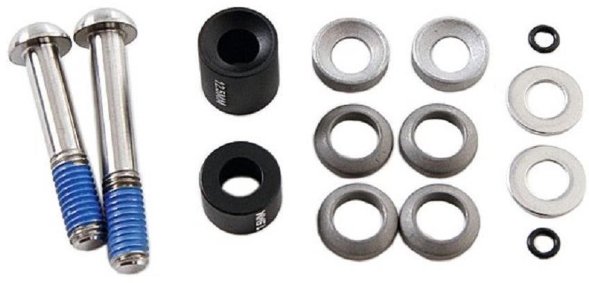 SRAM Post Spacer Set - 20 S (Front 180/Rear 160), Inc. Stainless Caliper Mounting Bolts (CPS & Standard)