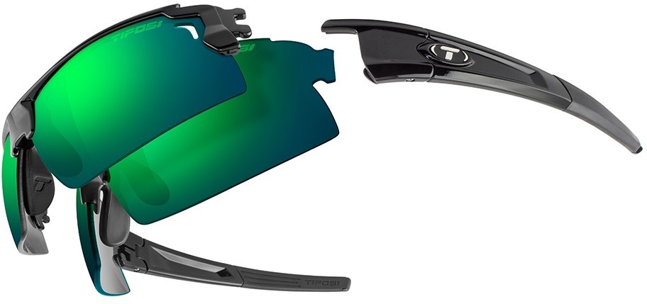 Tifosi Eyewear Pro Escalate Half and Shield Clarion Sunglasses
