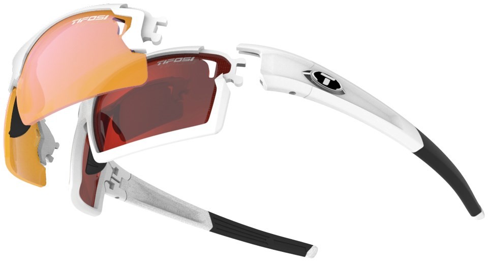 Tifosi Eyewear Pro Escalate Full and Half Interchangeable Clarion Sunglasses