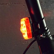 Cateye Rapid Mini USB Rechargeable Rear Bike Light - 25 Lumen