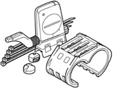Cateye Q-Series Parts Kit - Speed Sensor and Bar Mount