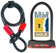 Abus Granit London 53 D-Lock Combination Pack with Cobra Cable