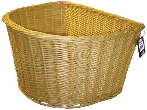 Adie D-Shape Wicker Basket