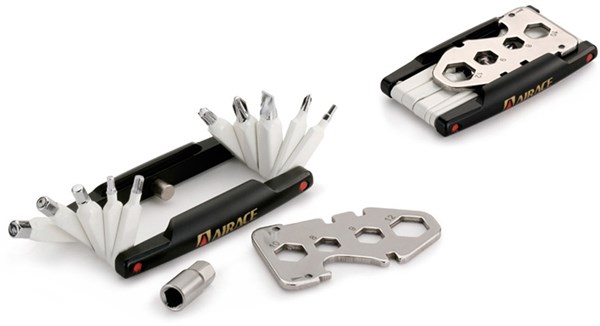 Airace 19 in 1 Ultra-thin Metallic Folding Tool Set With Forged Arm