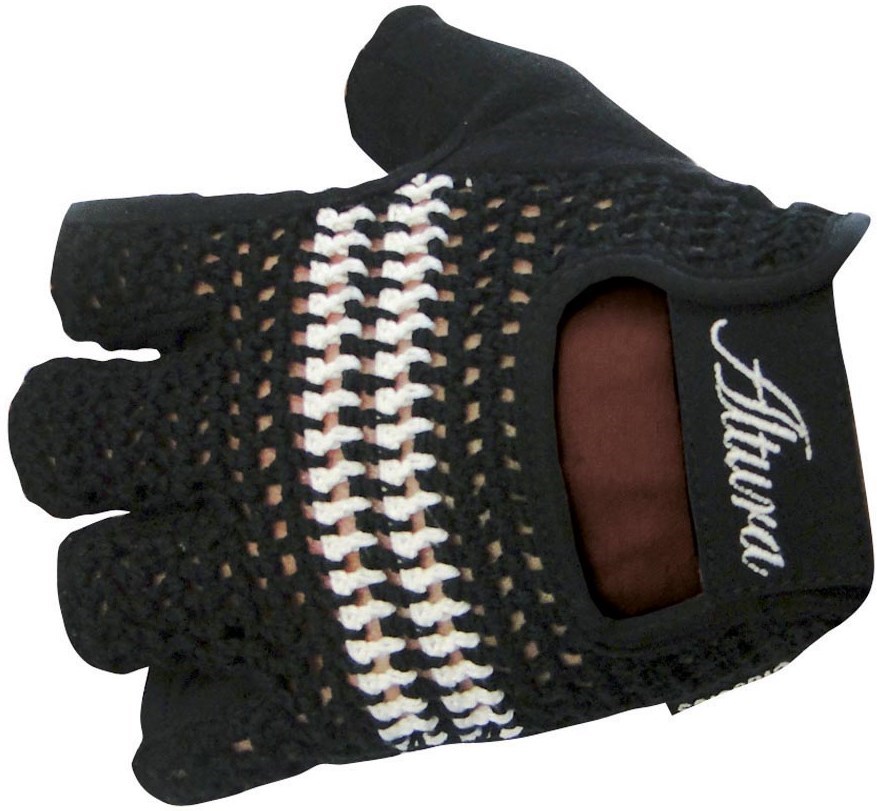 Altura Classic Crochet Mitt Short Finger Cycling Gloves SS16