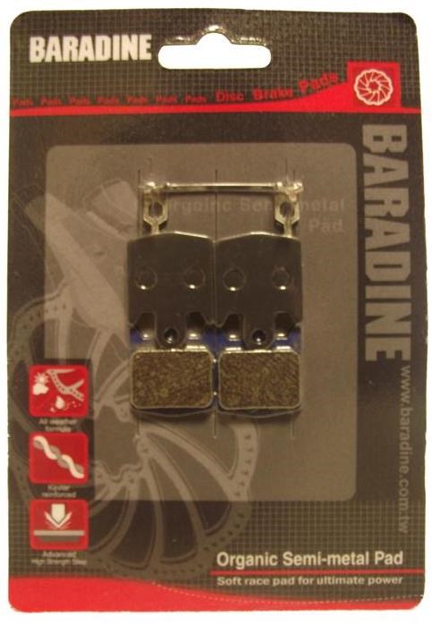 Baradine Hope M4/DH4/Enduro 4 Organic Disc Brake Pads