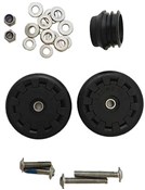 Image of Brompton Eazy Wheel Rollers with Fittings - 6mm holes (Pair)