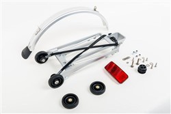 Image of Brompton Rack Set Complete with 4 Rollers and Mudguard