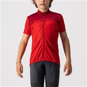 Image of Castelli Neo Prologo Youth Short Sleeve Cycling Jersey