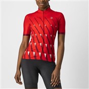 Image of Castelli Pendio Womens Short Sleeve Cycling Jersey