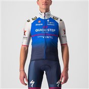 Image of Castelli Quick-Step Alpha Vinyl Pro Team Pro Light Wind Cycling Vest