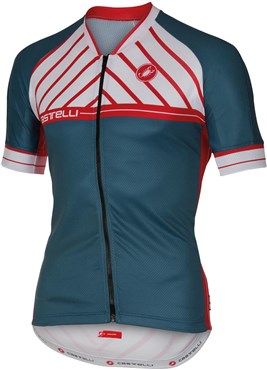 Castelli Scotta FZ Short Sleeve Cycling Jersey With Full Zip SS16